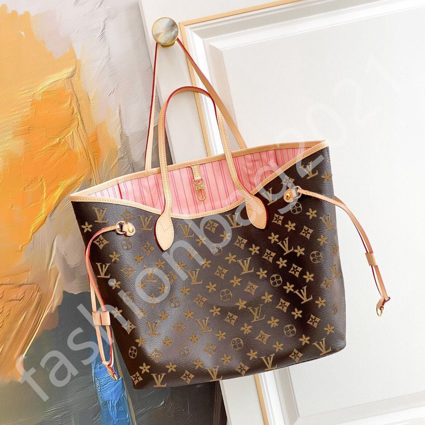 

10A High Quality neverfull the tote bags Luxury Designer bag Large book Totes bags purses designer woman Handbag women Bags Travel Beach Bag Dhgate Bags, Color11