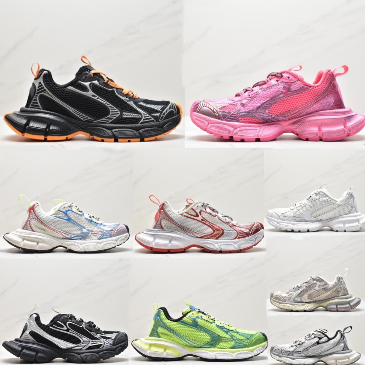 

21ss Designer Casual Shoes Platform Sneakers men women Runner Kith Four.Cololr Luxury clear sole Black White Grey Royal Neon Oreo Trainers Jogging Walking Fashion, No.25