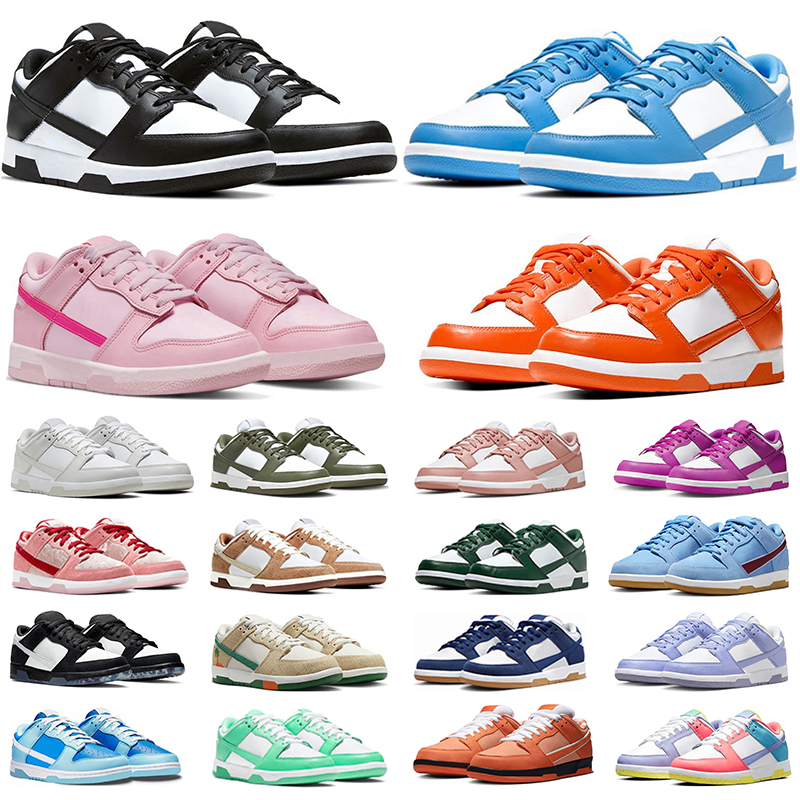 

Designer men women low running shoes GAI Panda UNC Grey Fog Triple Pink University red Team Green mens trainers sport sneakers, #5