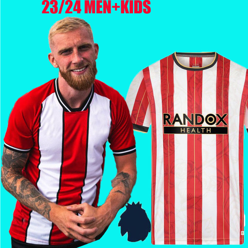 

ShEffIElD Promotion Soccer Jerseys Kids Kit 23 24 Version UniTEdS Home Away Third 2023 2024 Football Shirt Goalkeeper BREWSTER BERGE McBURNIE SHARP Limited Edition, Limited edition+patch