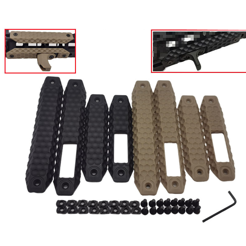 

Tactical Accessories Nylon RS XOS KEYMOD & M-LOK Rail Handguard Parts for Hunting