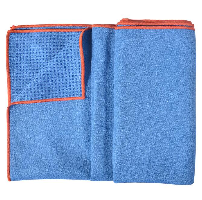 

microfibre Yoga Blankets towel Anti skid Pilates Exercise towels silicone Grip dots non-slip Yoga mat cover Towels Outdoor camping Beach sleep mats, Burgundy