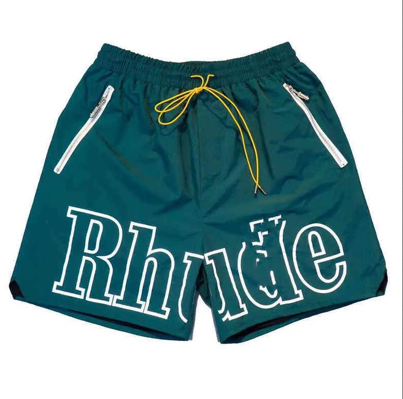 

NEW Designer shorts rhude shorts summer fashion beach pants Men women high quality street wear red blue black purple pants mens shorts size:S-2XL, Q11111