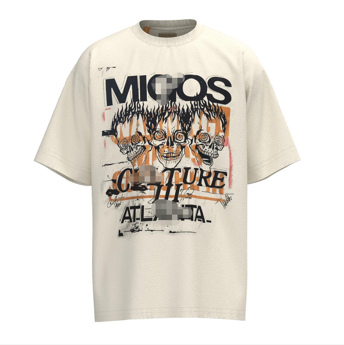 

2023 Galleryes T Shirt Depts Mens Tshirt Designer Fashion Pure Cotton T-shirt Womens High Street Luxury Loose Classic Print Couples Tops Clothes Size S-XXL, Q11111