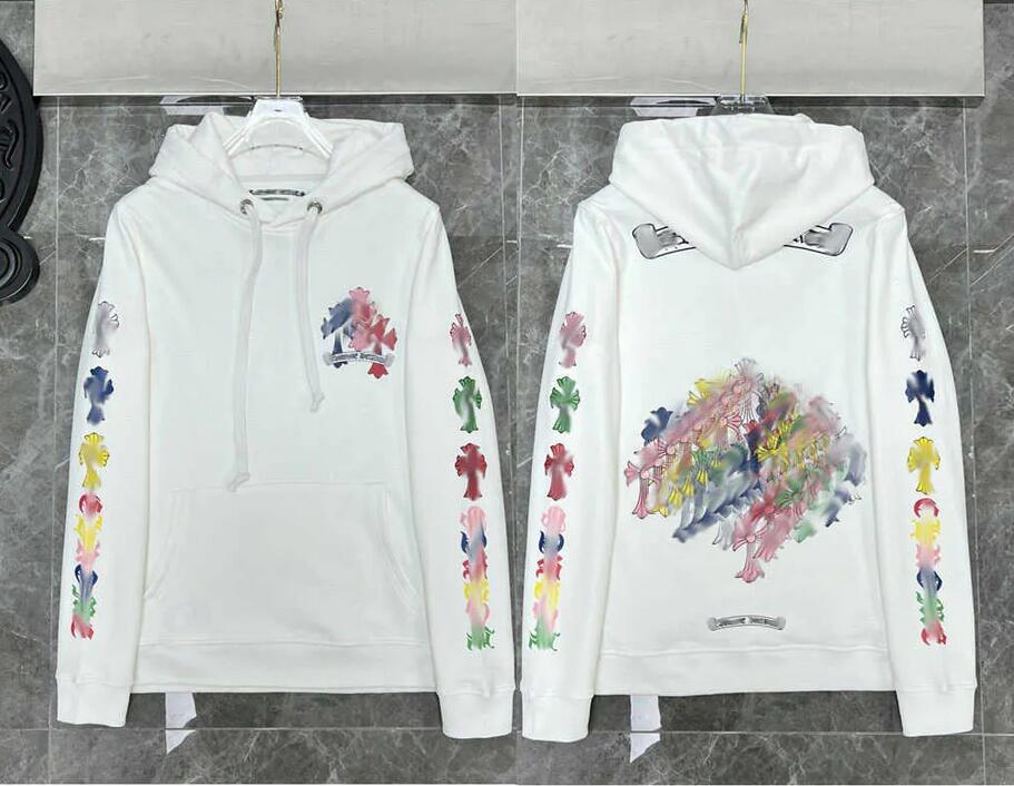 

Designer Mens Hoodies Designer Chromes Winter Sweatshirts Heart Hoodie Ch Long Sleeve Jacket Loose Coat Hooded Hoody Men&Woman Hip Hop Chromees hearts Blue&Black, Q11111