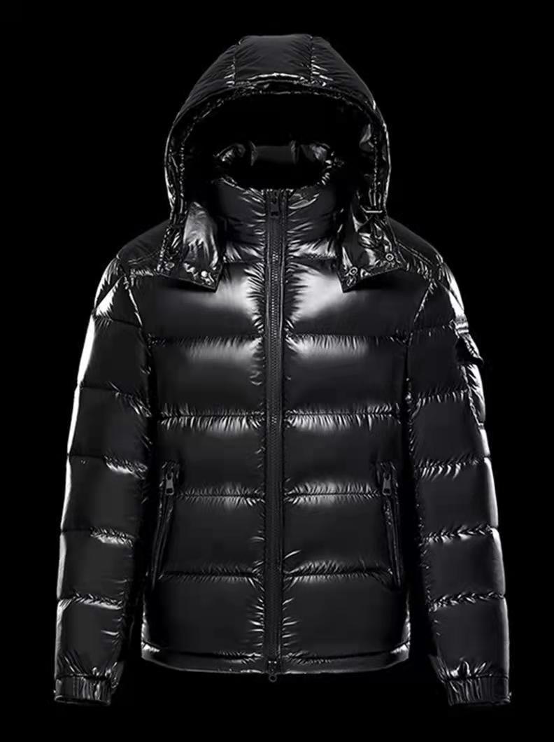 

Men's down jacket down jacket coat winter stylist coat parka hooded couple windproof coat cold badge embellished in multiple Colours Asian size