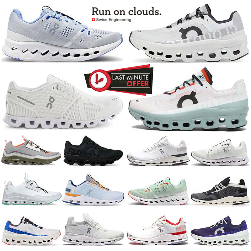 

On Cloud X 1 Running Shoes Cloudsurfer Cloudaway All White Lumos Black Frost Cobalt Eclipse Turmeric Acai Purple Cobalt Men Women Trainers Sports Sneakers 36-45, Color#8