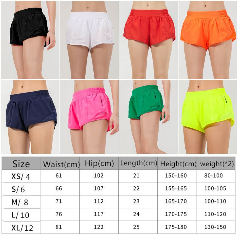 

LL-88248 Womens Yoga Outfits High Waist Shorts Exercise Short Pants Gym Fitness Wear Girls Running Elastic Adult Hot Pants Sportswear Breathable Fast Dry, Black