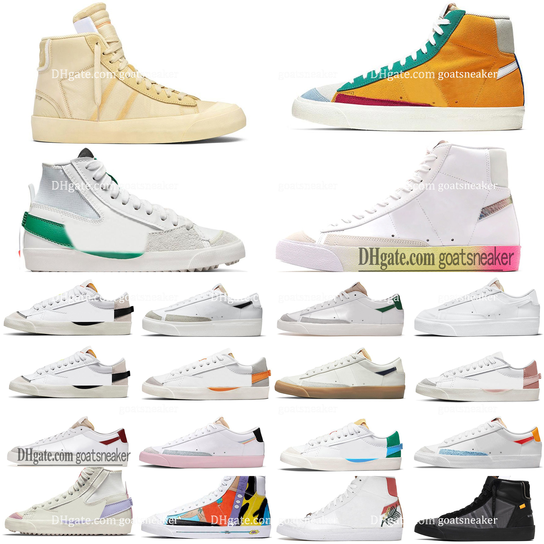 

Blazer Mid 77 Jumbo Casual Shoes Mens Women Blazers OG Black White Red Indigo Pine Green Summit Arctic Punch Sail Gum Trainers Designer Platform Sneakers, 28