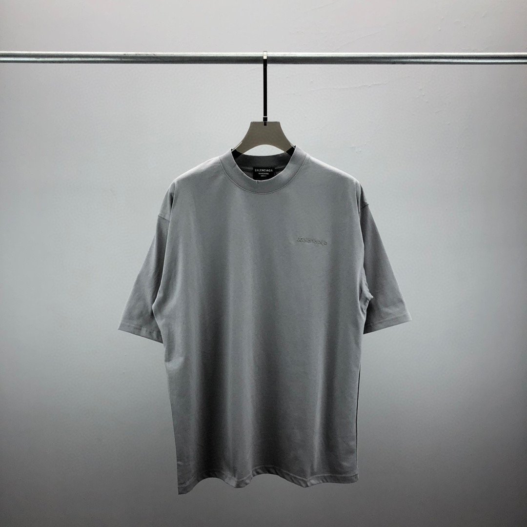 

Men's Plus Tees & Polos Round neck embroidered and printed polar style summer wear with street pure cotton 1r2r5