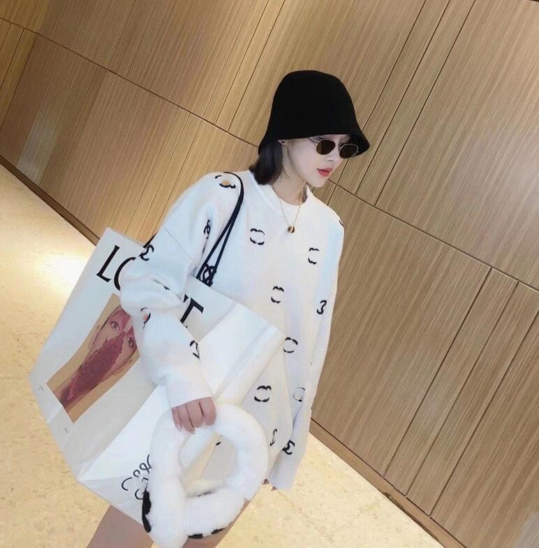 

Women's Sweaters Luxury brand Casual Women designer Sweaters, White