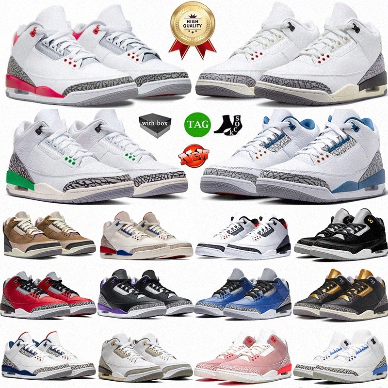 

Jumpman 3 Shoes 3s Fire Red Pine j3 Lucky Green Cardinal Red Racer Blue Wizards Dark Iris Muslin Cool Grey White Cement Fragment UNC la9uXV#