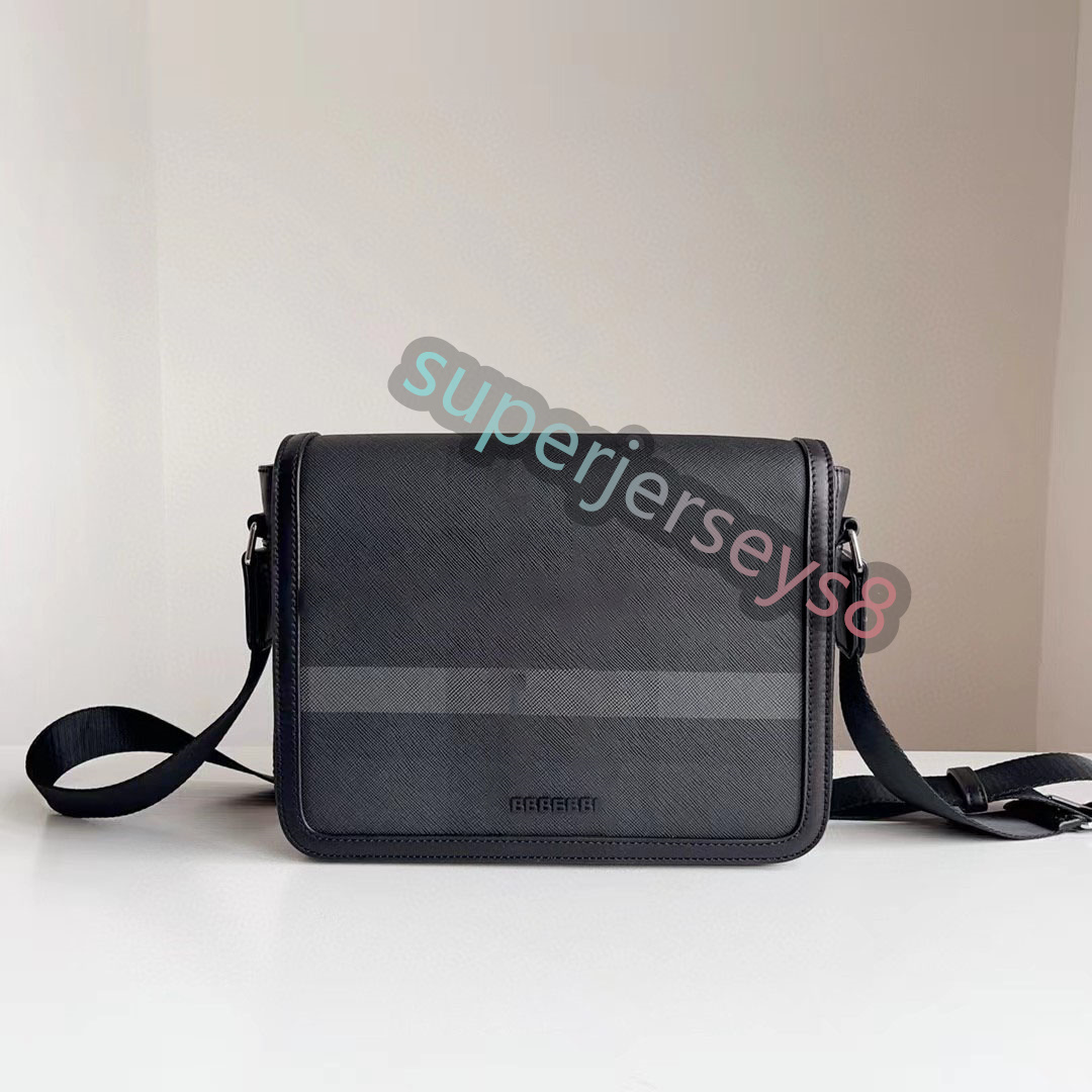 

designer new men and women messenger bags outdoor cowhide shoulder bag checks material crossbody bags mobile phone bags men business wallets briefcases