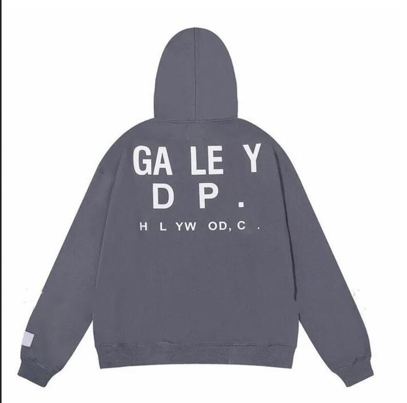 

Winter Men's T-shirts Sweatshirts Hoodie Designer Galleryes depts Gary Painted Graffiti Used Letters Printed Loose Casual Fashion Men And Women Hoodies S-2XL, Q11111