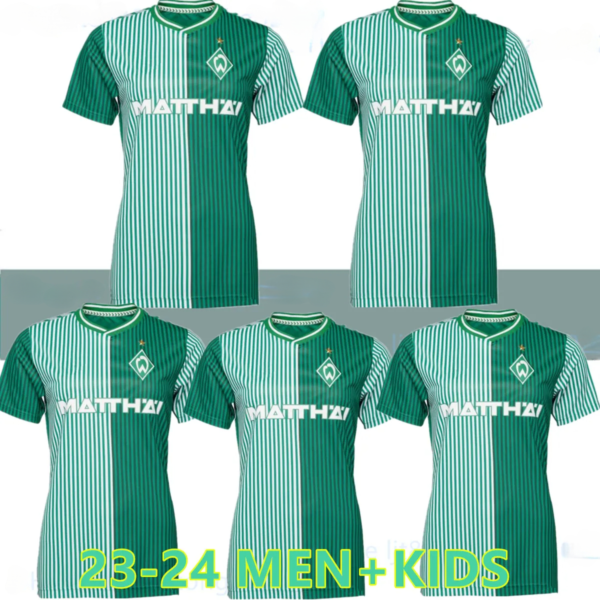 

2023 2024 Werder Bremen SPECIAL SOCCER JERSEY Marvin Ducksch Leonardo Bittencourt BLACK GREEN 23 24 FRIEDL PIEPER FOOTBALL SHIRTS TOP THAILAND QUALITY men kids, 23-24 home1