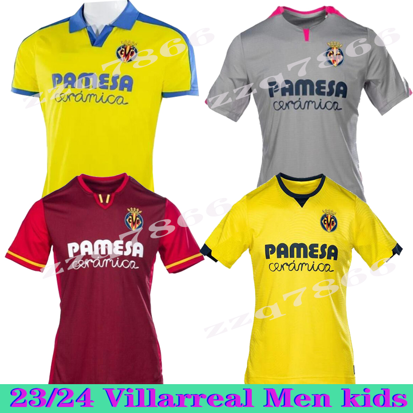 

23 24 Villarreal CF soccer jerseys Centenary Danjuma PAU GERARD PACO ALCACER CHUKWUEZE CAMISETA DIA A.PEDRAZA YEREMI FOYTH PAREJO Men kids kit Football Shirts, White
