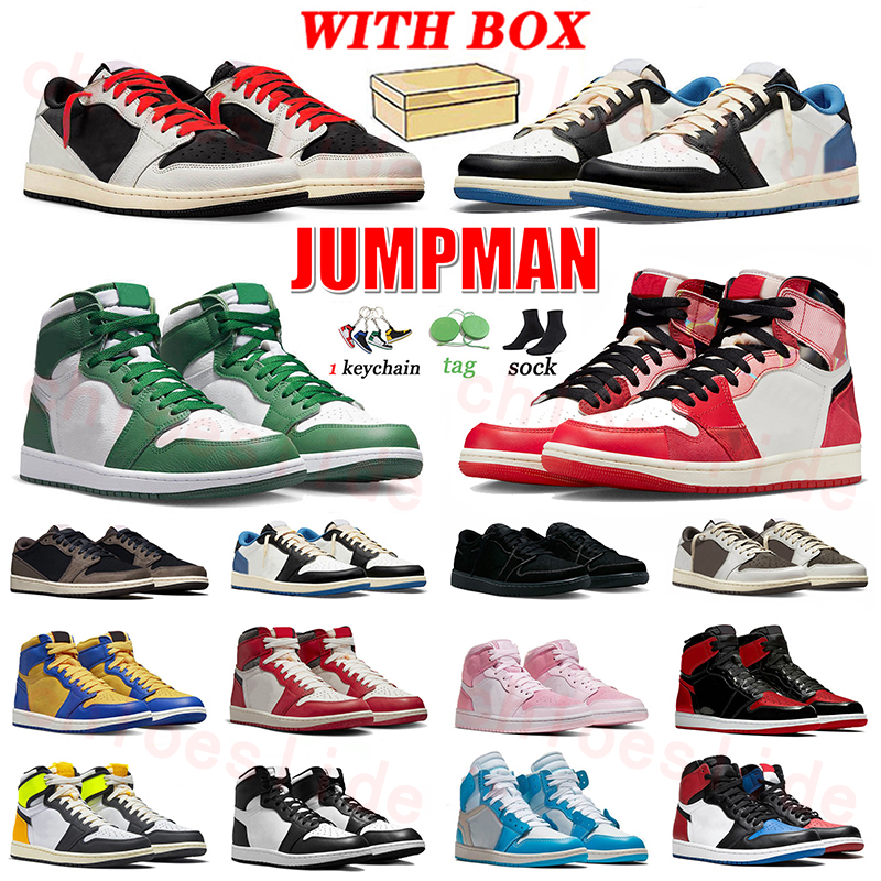 

1s og sneakers basketball shoes 1 lows travis scot. black phantom spider-verse ts mocha offs unc mid space jam white scotts jumpman jordans1 for men women trainers 36-47, 15