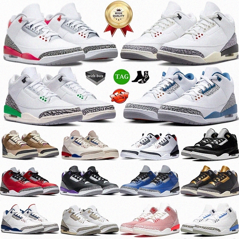 

Jumpman 3 Shoes 3s Fire Red Pine j3 Lucky Green Cardinal Red Racer Blue Wizards Dark Iris Muslin Cool Grey White Cement Fragment UNC lagvkM#