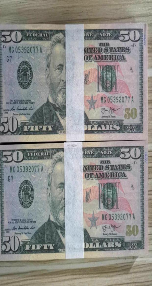 

Nightclub Barmovie prop money Game Nightculb movie party play money specific Copy 50 USA dollar faux billet 100pcspack 043360782