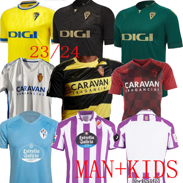 

23 24 Real Zaragoza CAdiz Valladolid Soccer jerseys HOME MAN 2023 KAGAWA Football shirts KIDS away camiseta de futbol Carnaval Sergi Celta de HOME Vigo third AWAY, 23 24 zaragoza home