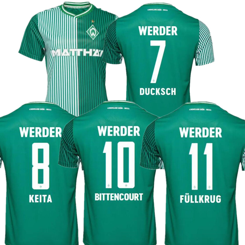 

23/24 Werder Soccer Jerseys retro 03-04 home Bremen DUCKSCH STARK PIEPER BITTENCOURT FULLKRUG VELJKOVIC SCHMIDT BUCHANAN KEITA 2023 2024 Men Kids Kits football shirt, Kids home