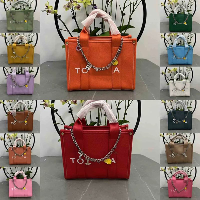 

New Color The tote bag new designer bag cool practical Large capacity plain crossbody shoulder handbag leather casual square leather wallet travel bags, Brand box