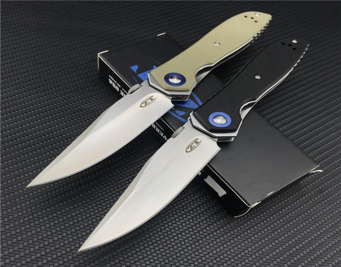

Zero Tolerance Emerson 0640 Folding Knife 375quot 8cr13mov TwoTone Blade G10 Handles Tactical Knife Fold Camp Hunt Mountaineer6947194