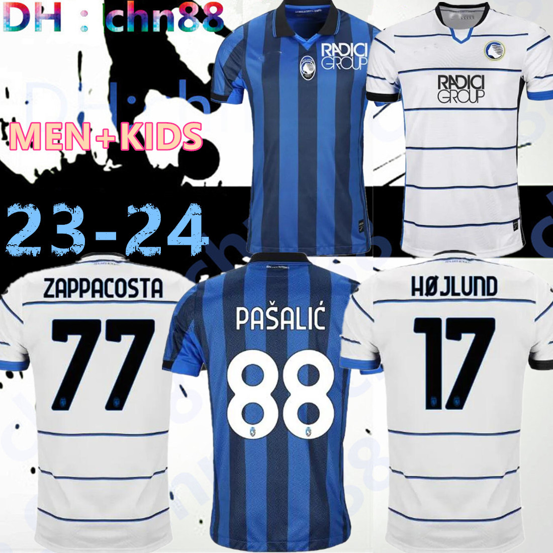 

Atalanta BC soccer jerseys 23 24 MAEHLE L.MURIEL BOGA MALINOVSKYI MIRANCIHUK Shirt AWAY DUVAN PASALIC football uniform 2023 JERSEY FOOTBALL SHIRTS KIDS MAN HOME, 23-24 home