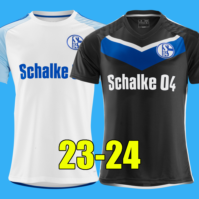 

23 24 Schalke 04 home away third Soccer Jerseys OUWEJAN PALSSON LODE LATZA TERODDE ZALAZAR BULTER LEE FLICK PIERINGER DREXLER THIAW MULLER 2023 2024 Football Shirt