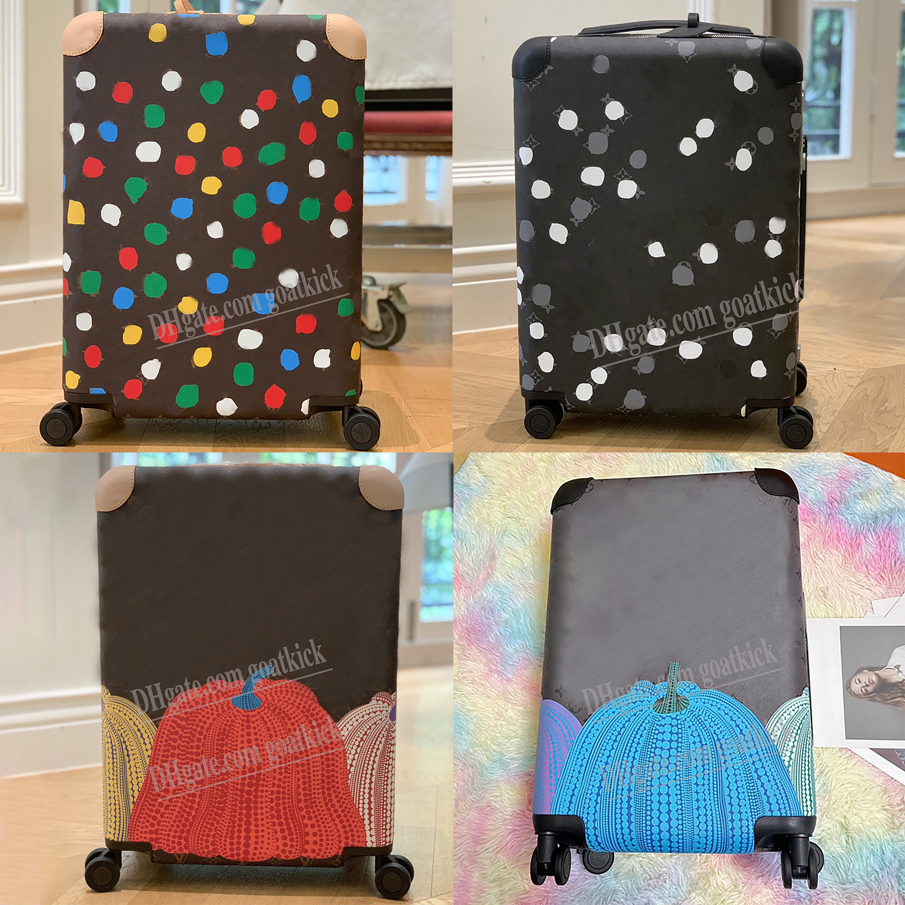 

YK Horizon 55 Luggage Suitcase Horizon 55 Boarding Rolling Spinner Travel Universal Wheel Women Trolley Box Cloud Star Luxury Designer Trunk Bag Trolley