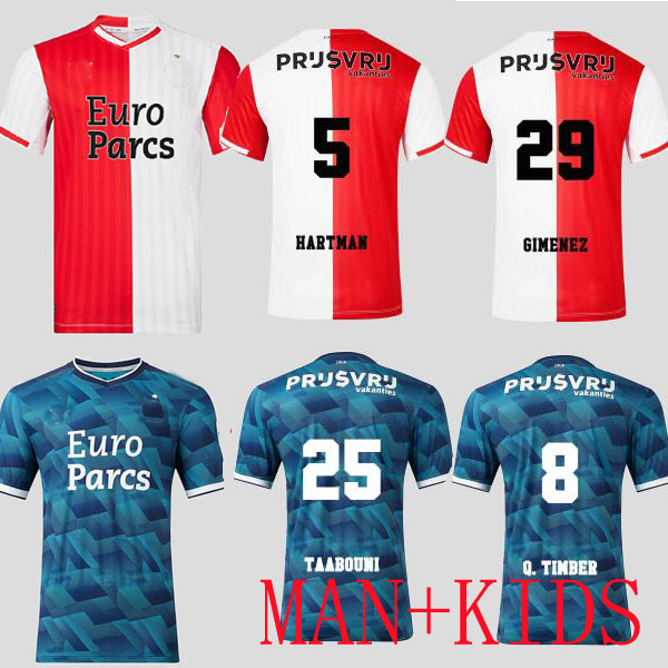 

2023 Feyenoords KOKCU Gimenez Danilo 23 24 Soccer Jerseys Home away Third TRAUNER 22 men kids football shirt KIDS HARTMAN 5 GIMENEZ 29 PAIXAO TAABOUNI TIMBER, Home kids