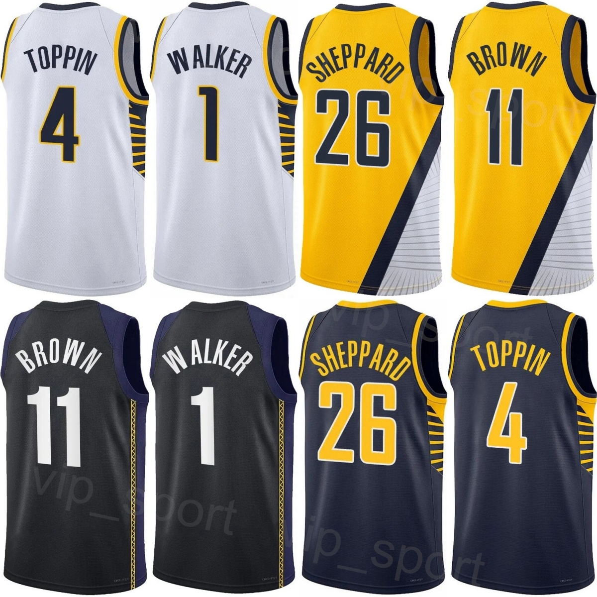 

Printed Men Women Basketball Obi Toppin Jersey Bruce Brown Jr Jarace Walker 1 Ben Sheppard 26 Terry Taylor 21 Andrew Nembhard 2 Aaron Nesmith 23 Goga Bitadze 88 Shirt, Blue
