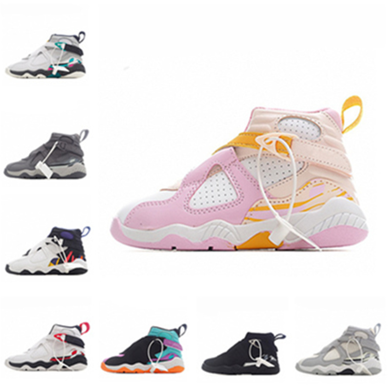 

Kids Shoes 8 toddlers designer 8s shoe youth infant basketball children sneaker big boys kid jumpman trainers grade school Outdoor Shoes size 22-35