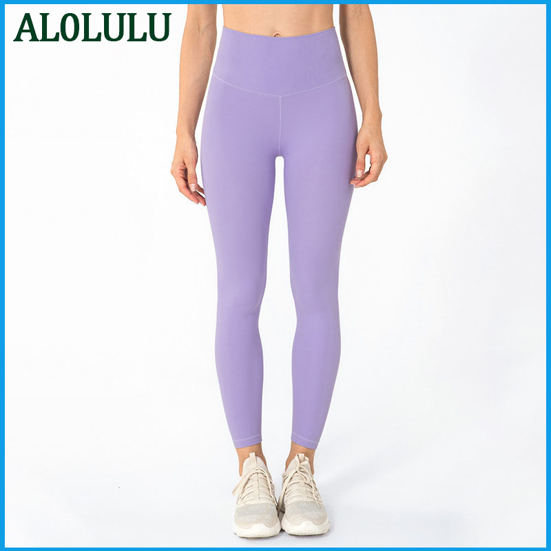 

AL0LULU Yoga Pants With Pockets High Waist Leggings Women Sports Running Training Fitness Jogger Sweatpants Shaping Pants, #02
