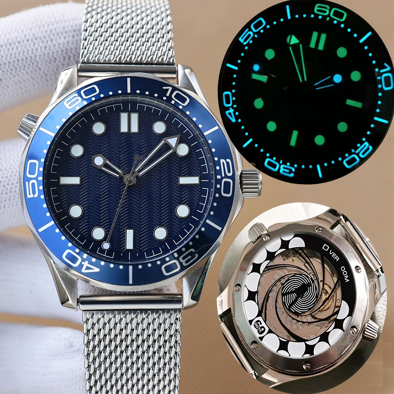 high quality mens designer watch 60th limited omeg se a master luxury fashion automatic 2813 movement watches montre de luxe aaa reloj 007 james-image-885397058
