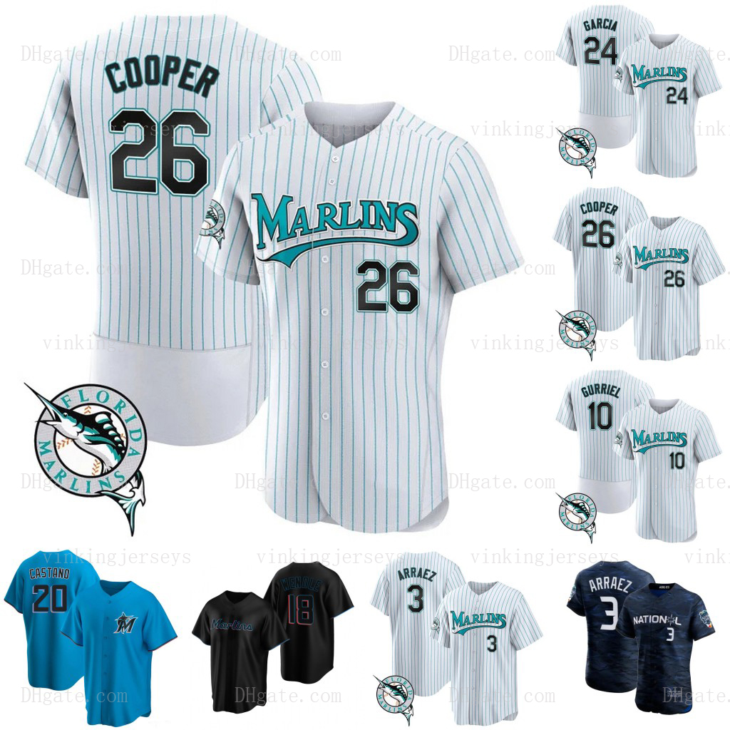 

Miami Jorge Soler Marlins Jersey 2023 All-Star baseball Jerseys Sandy Alcantara Nick Fortes Luis Arraez Yuli Gurriel Jacob Stallings Jon Berti Jazz Chisholm Jr. Scott, Flexbase men