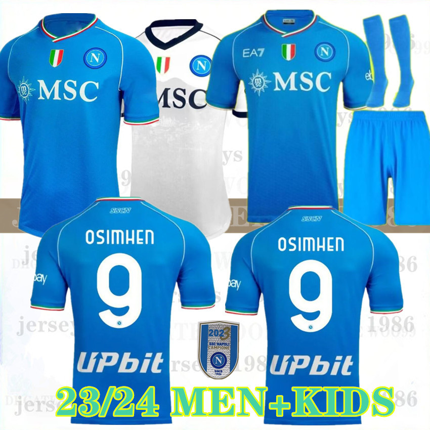 

23 24 NAPOLI soccer jerseys Maglia Naples 2023 ZIELINSKI ANGUISSA OLIVERA KVARATSKHELIA KIDS FOOTBALL SHIRT OSIMHEN LOZANO SSC Napoli Maillots de foot 68888, 2324