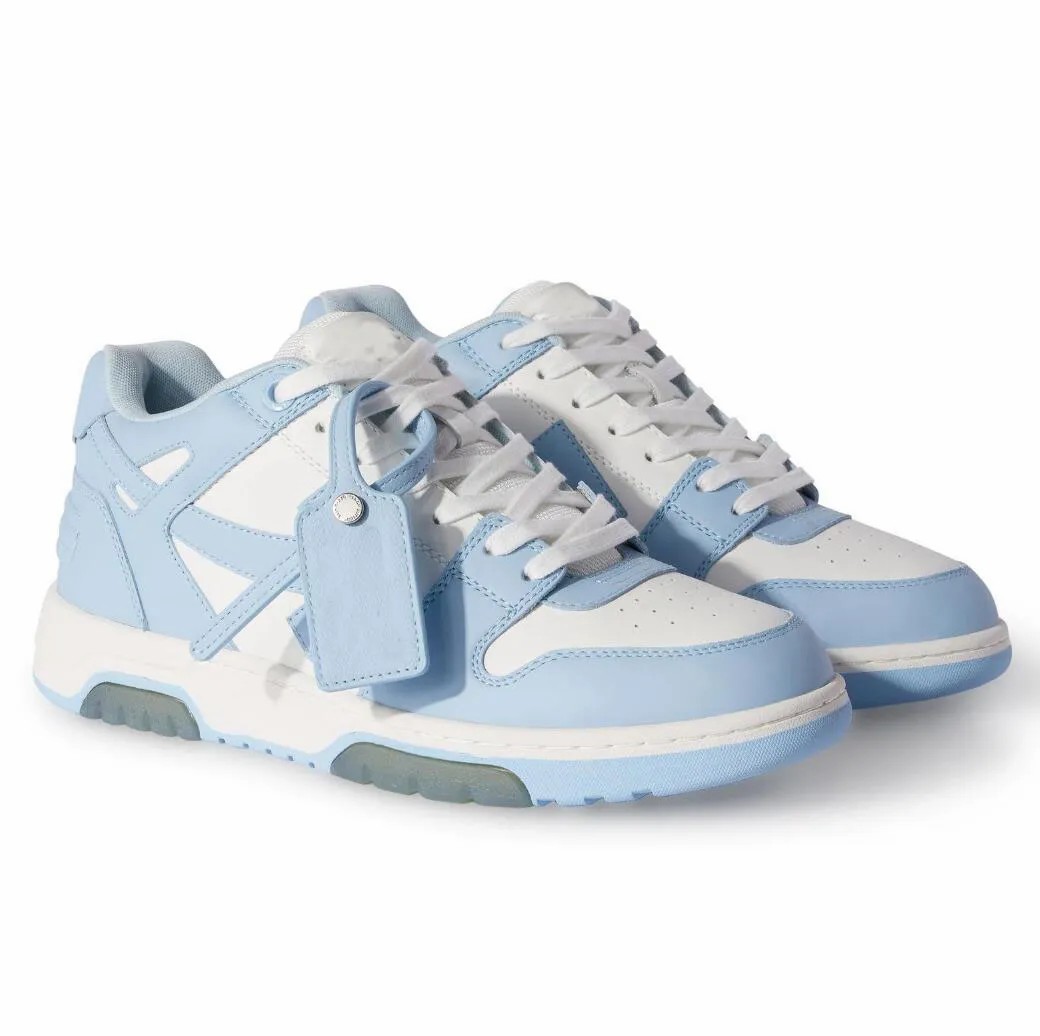 Top Design Out of Office Trainer Shoes Low Top Suede & Leather Platform Skateboard Walking Chunky Rubber Sneakers Dress Party Sole Men Women Footwea
