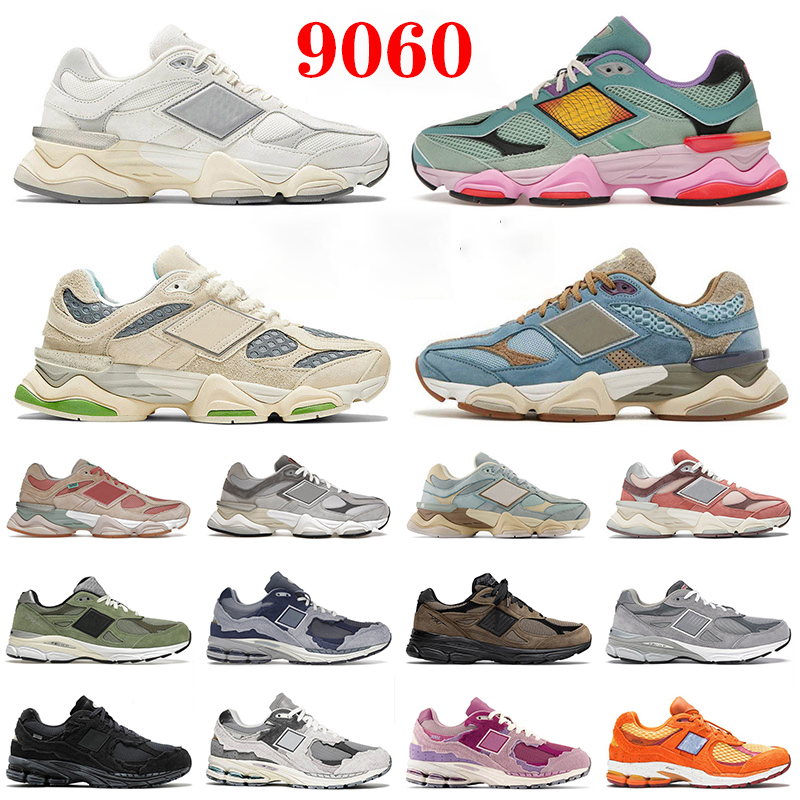 New 9060 Sports Shoes Designer Balance Men Women Casual Sneakers Running Shoes Suede Pink Phantom Retro Black White On Sea Salt Outdoor Trail Sne-image-888381364