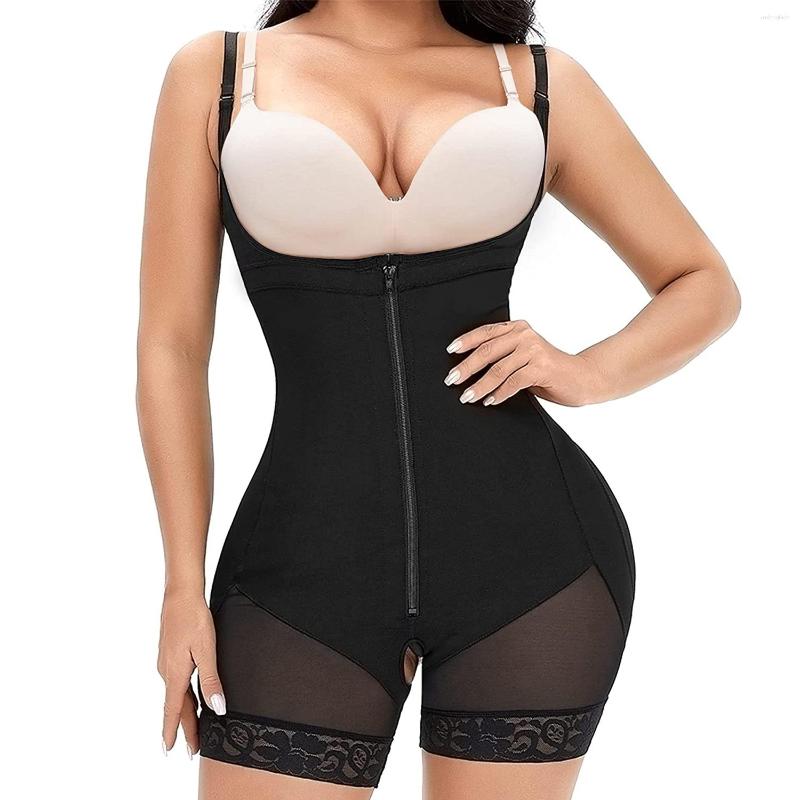 

Women' Shapers Bodysuit Shapewear Women Tummy Control Fajas Colombianas Postpartum Full Body Shaper Slimmer High Waist BuLifter Slimming, 2017 black