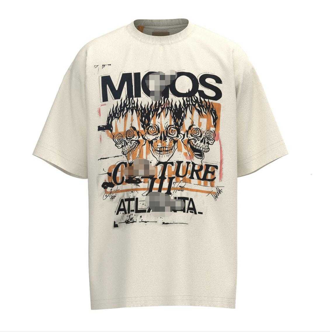 

2023 Galleryes T Shirt Depts Mens Tshirt Designer Fashion Pure Cotton T-shirt Womens High Street Luxury Loose Classic Print Couples Tops Clothes Size S-XXL, Camouflage