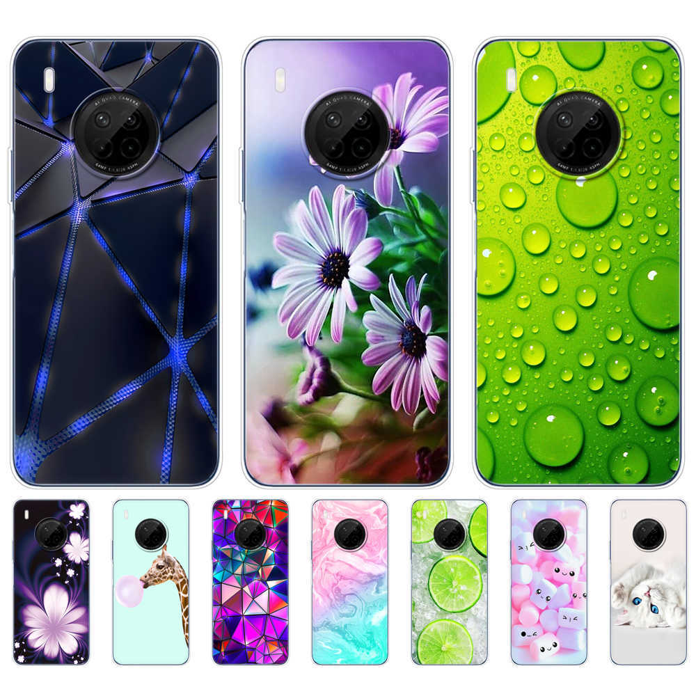 

For Huawei Y9A Case 6.63" Silicon TPU Soft Back Phone Cover 2020 FRL-L23 Funda HuaweiY9A Y9 A Y 9A Bumper, 13562