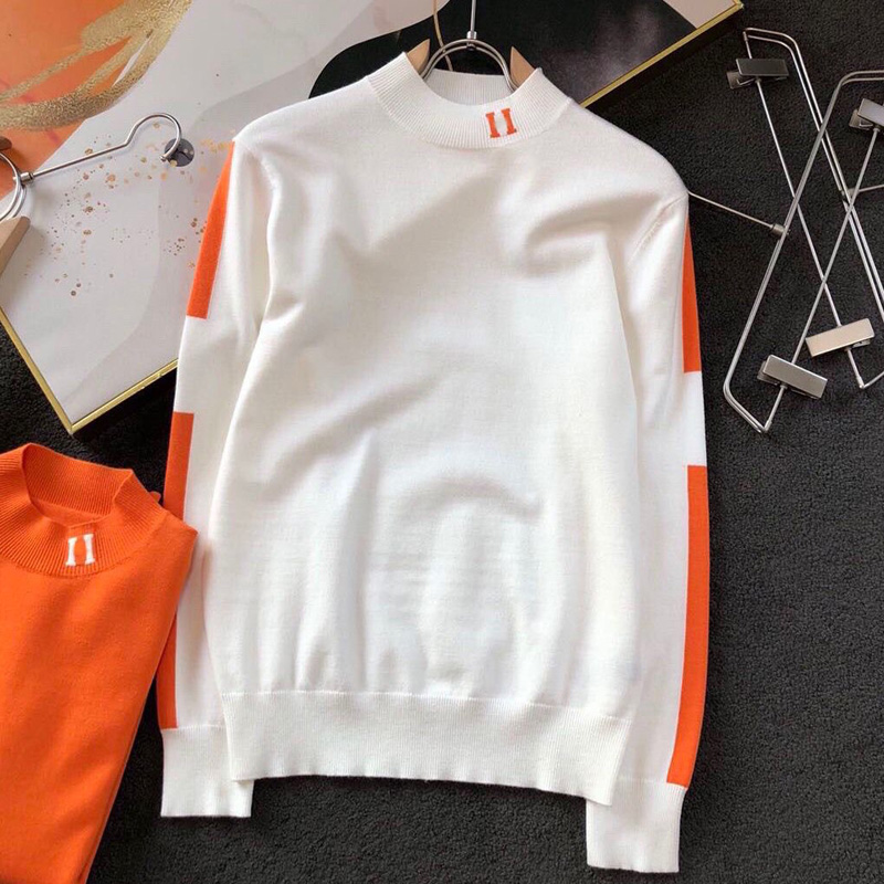 

Luxury mens wool sweater H designer sweaters men women pullover knitting shirt embroidery hoodie casual sweatshirt 999, Black