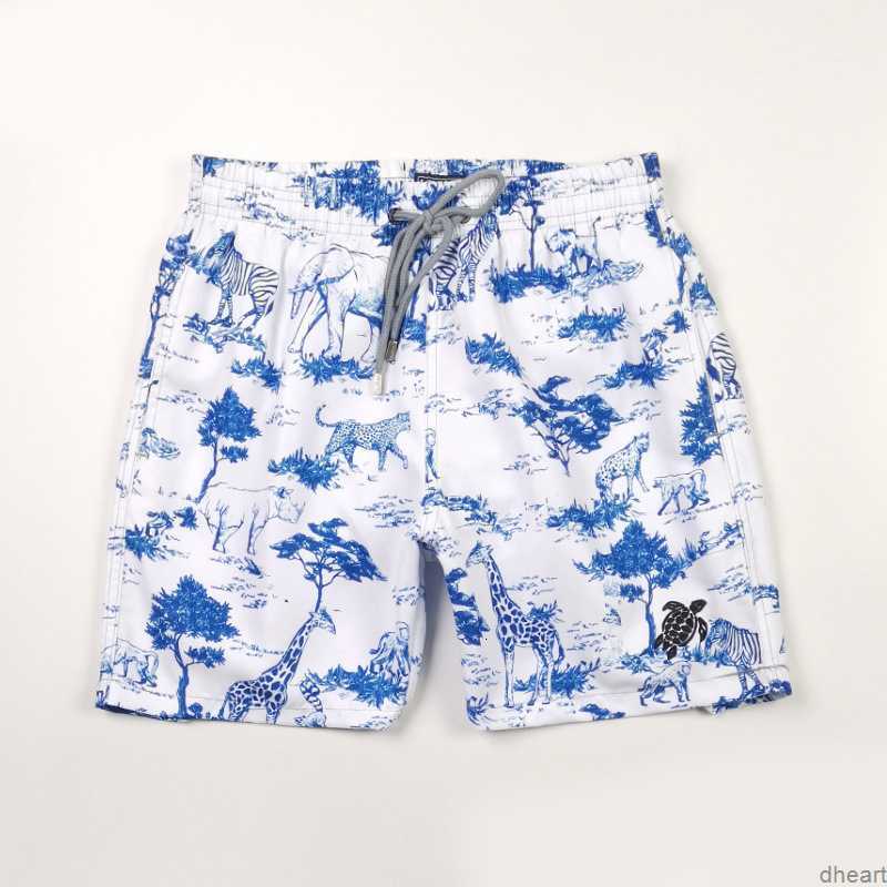 Vilebrequin Designer Shorts Hommes Animal Imprimé Pantalons De Plage Mode D'été Femmes Casual Court Oxpc