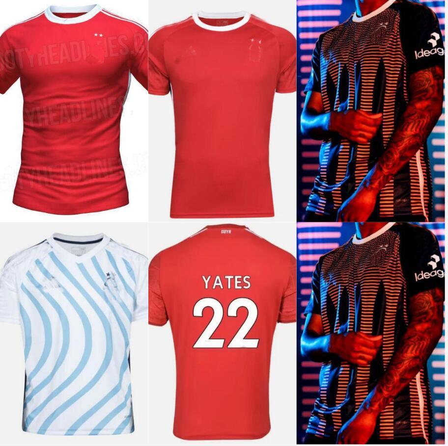 

2023 2024 Nottingham Soccer Jersey GRABBAN Johnson Surridge Men kids Forest Awoniyi AMEOBI MIGHTEN KROVINOVIC Zinckernagel LINGARD Football Shirt AWAY THIRD, White