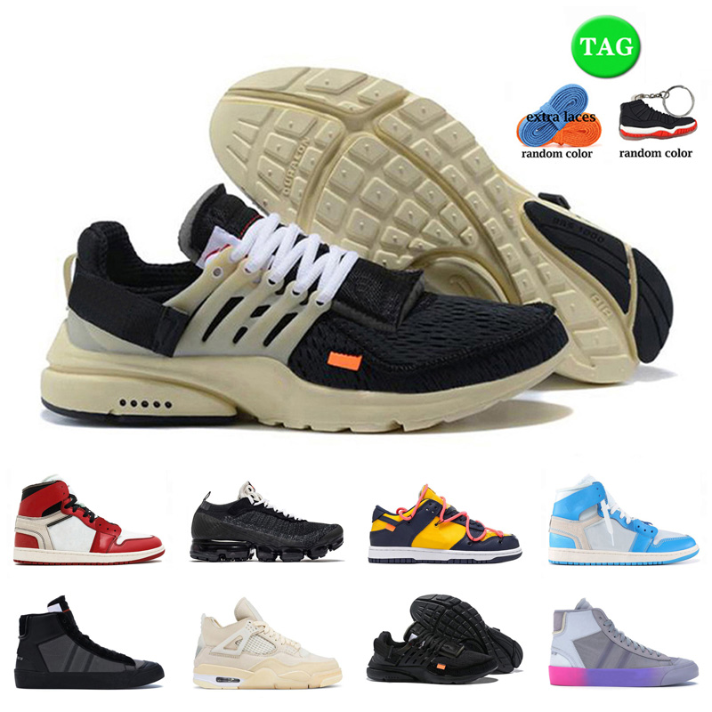 

Presto Off Triple White Men Running Shoes Women SB Low Trainers Designer Sneakers Jumpman 1 Des Chaussures Desert Ore Blazer The Ten UNC Sports Casual Shoe Zapatos, Color 2