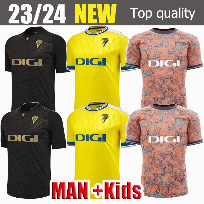 

22 2023 Cadiz soccer jerseys CADIZ CF Negredo camisetas de futbol LOZANO ALEX Bodiger Juan Cala CAMISETA A LIGA 22/23 men kids kit socks full sets football shirts TOP