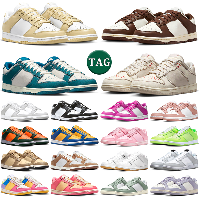 

Panda low running shoes men women White Black Grey Fog UNC Medium Olive Curry Triple Pink Active Fuchsia Rose Whisper Cacao Wow mens trainers sports sneakers, 23