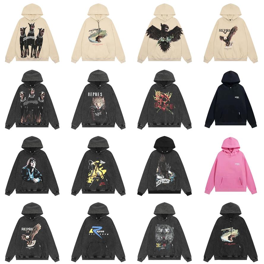 Hommes Hoodies Femmes Designers graphique Lettre Lâche À Capuche Marques De Mode Tops Casual Manteau Luxurys American Clothing Street Hoodie Pull