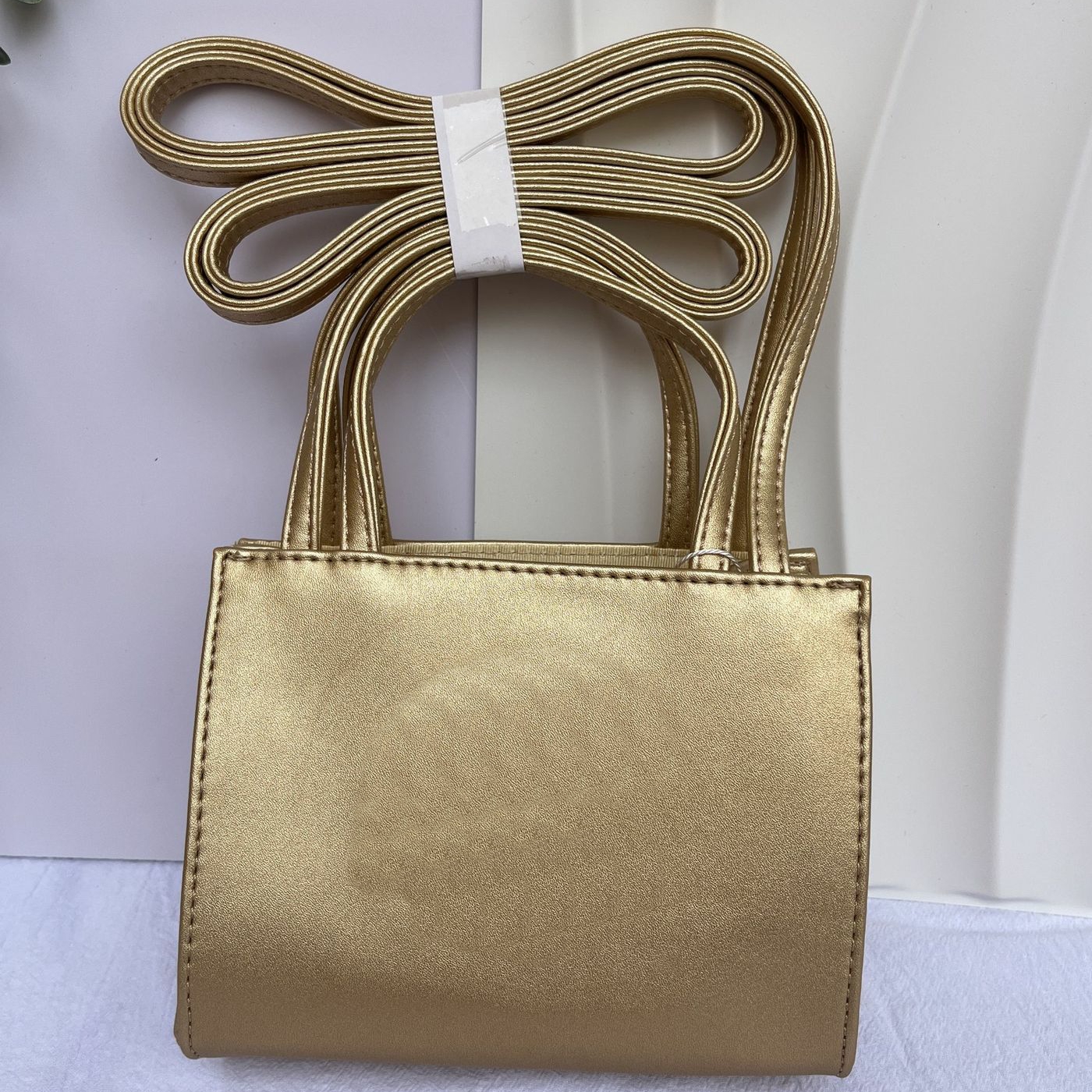 

Tel Far Designer Iconic Unisex Large Shopping Bags Copper Leather Everyday Bag for Everyone Tote Bag Double Long Strap One Shoulder Bags Letter Top Handle Handbags, 5#
